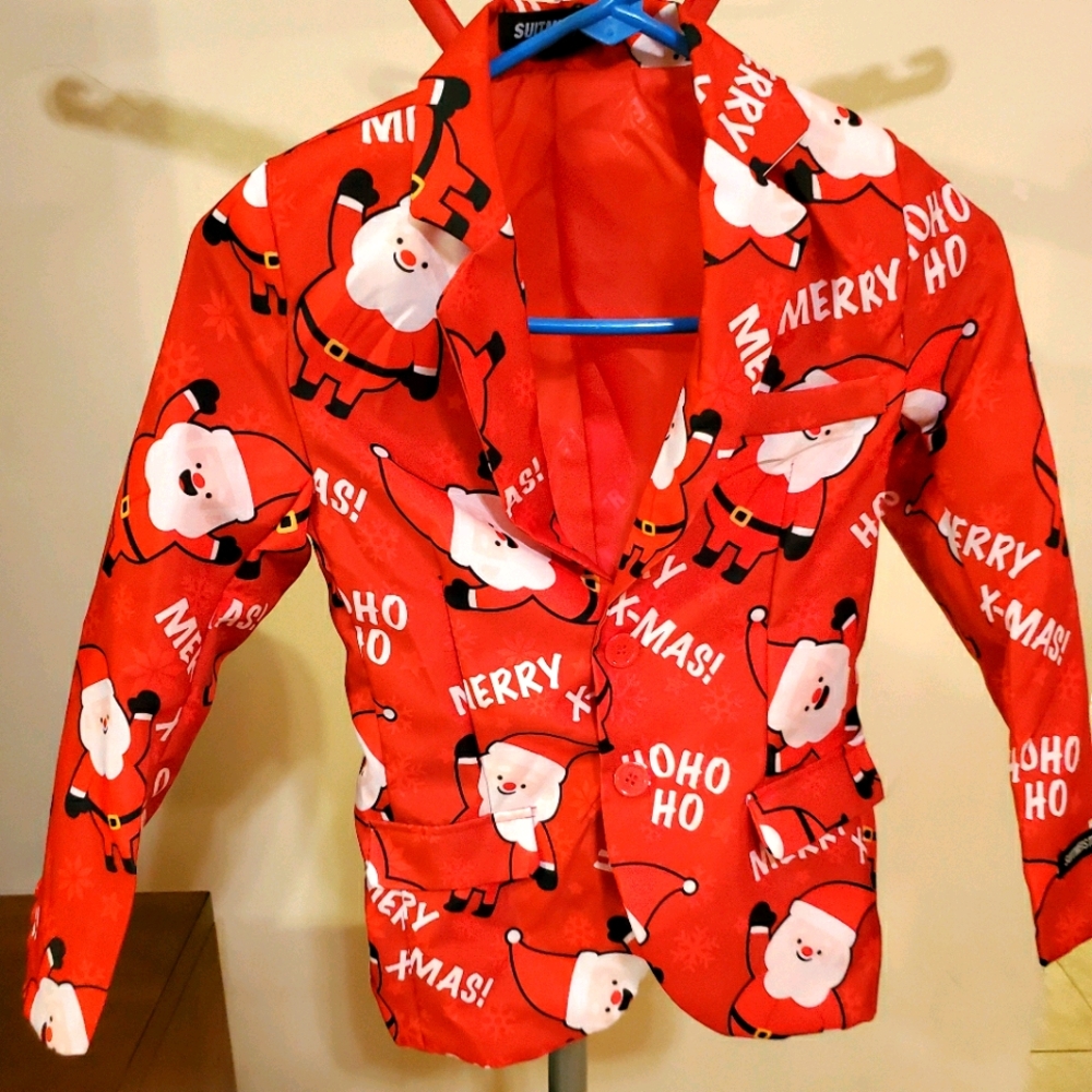 Boys Xmas/Santa Blazer/Jacket